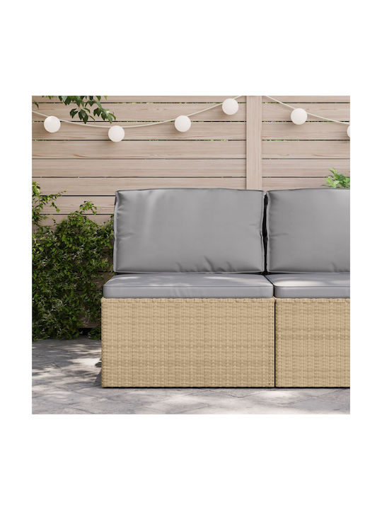 vidaXL Garden Bench Cushion with Backrest Gray 40x70cm