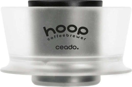 Ceado Hoop Brewer Cafea Transparent Picurător de cafea Plastic Transparent 132x132x84mm