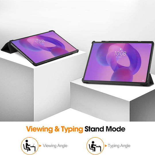 Techsuit Foldpro Flip Cover Blacη (Lenovo Tab P12, Lenovo Idea Tab Pro 12.7) KF2346659