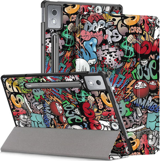 Techsuit Foldpro Flip Cover Πολύχρωμη (Lenovo Idea Tab Pro 12.7 (2025))
