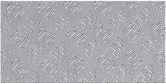 Aluminium-Riffelbleche 4er-Pack Rutschfest 50x25 cm