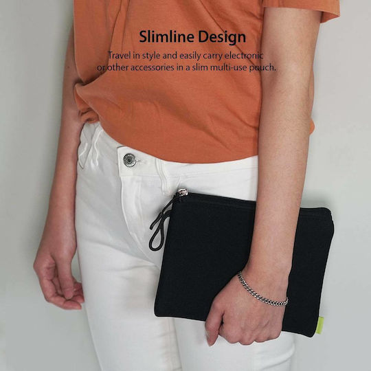 Ringke Pouch Cushion Sleeve Μαύρη (Universal 10.5")