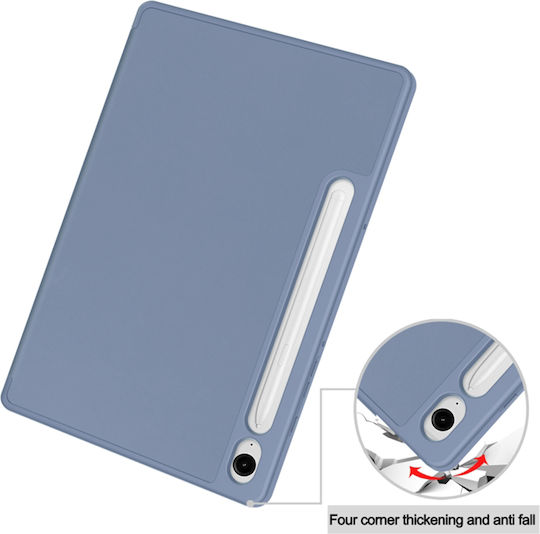 Techsuit Flip Cover Μωβ (Samsung Galaxy Tab S9 FE)