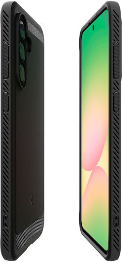 Spigen Rugged Armor Back Cover Silicone 2mm Black (Galaxy A56)