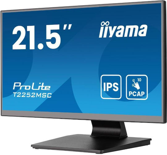 Iiyama POS Monitor 22" LED / IPS με Ανάλυση 1920x1080