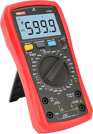 Uni-T Ψηφιακό Πολύμετρο True RMS με Μέτρηση AC / DC UT890C