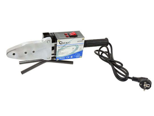 Geko G81031 Pipe Soldering Device 16-63 Mm 0-300°c Working Temperature 230 V