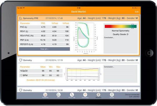 MIR Σπιρόμετρο Spirobank II Basic
