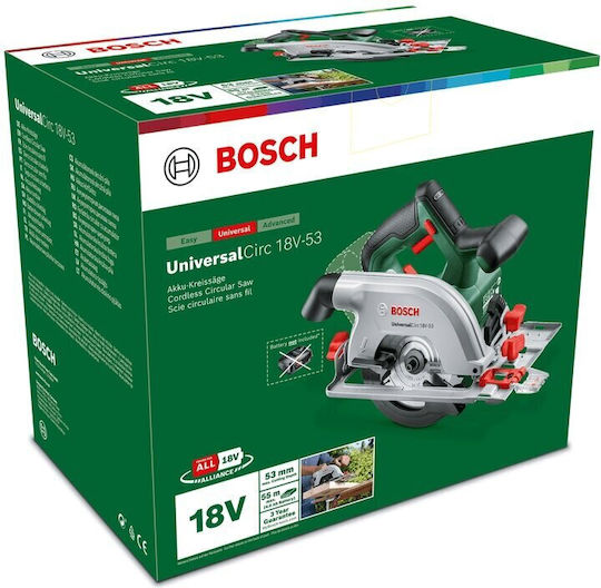 Bosch Циркулярна пила Самостоятелна със Система за Изсмукване