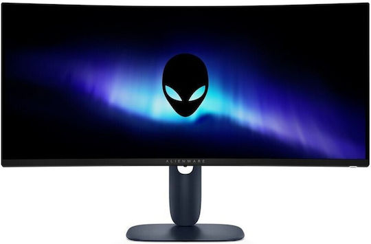 Dell Alienware Gaming AW3425DWM Ultrawide HDR Curved Gaming Monitor 34" QHD 3440x1440 180Hz με Χρόνο Απόκρισης 1ms GTG