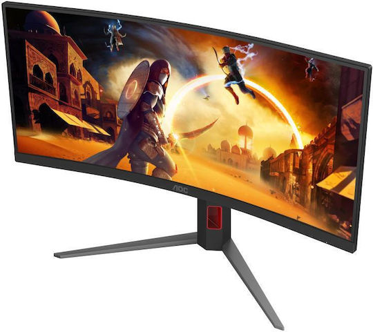 AOC CU34G4Z Ultrawide VA HDR Curved Monitor 34" QHD 3440x1440 240Hz with Response Time 0.5ms GTG