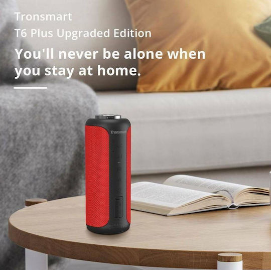 Tronsmart T6 Plus Upgraded Edition Ηχείο Bluetooth 40W Κόκκινο