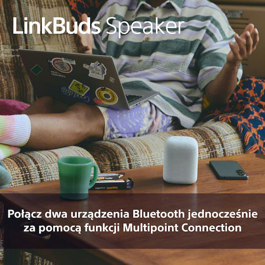 Sony LinkBuds Ηχείο Bluetooth 10W Μαύρο