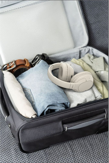 Belkin SoundForm Surround Kabellos / Kabelgebunden Über Ohr Kopfhörer mit 60 Stunden Betriebszeit und Quick Charge Sand