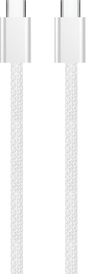ColorWay Braided USB 2.0 Cable USB-C male - USB-C 60W PD Γκρι 1m CW-CBPDCC061-GR