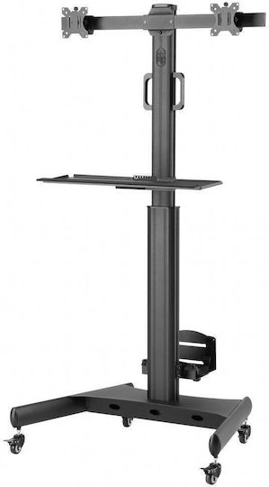 Techly ICA-TR42 Fernsehhalterung Boden mit Arm bis 32"
