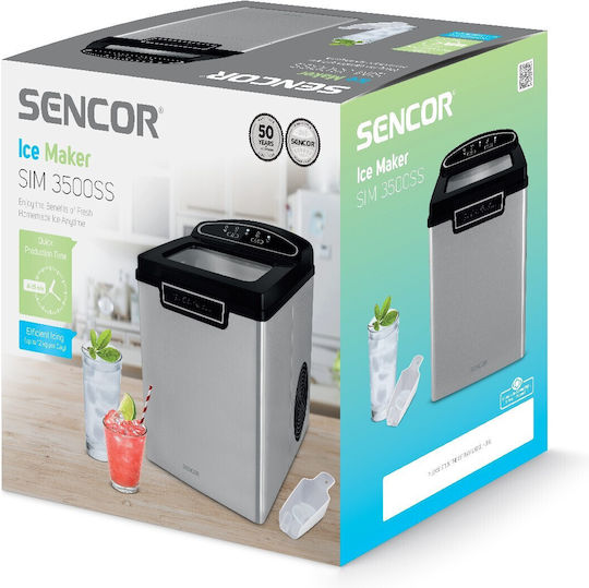 Sencor Ice Machine with Daily Production 12kg