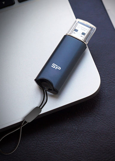 Silicon Power Marvel M02 256GB USB 3.2 Stick Blau