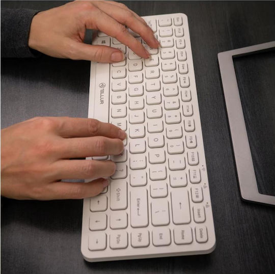 Tellur TLL491241 Wireless Keyboard Only for Tablet English US White
