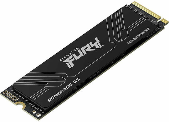 Kingston FURY Renegade G5 SSD 2TB M.2 (тип 2280) с връзка PCI Express 5.0 Съвместим с PlayStation 5 SFYR2S/2T0