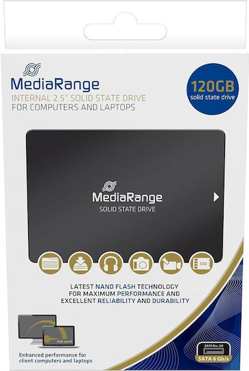 MediaRange MR1001 SSD 120GB Type 2.5'' with SATA III Connection MR1001