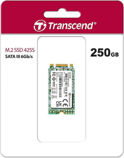 Transcend 425S SSD 250GB M.2 mit SATA III Verbindung