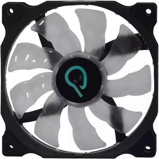Spacer Gehäuselüfter 120mm (1400rpm / 33,34cfm) mit blauer Beleuchtung und 3-poliger Verbindung
