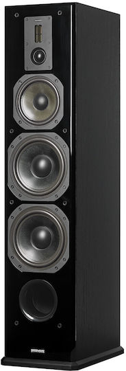 Dynavoice Pair of Hi-Fi Speakers Floor Black / White / Gold