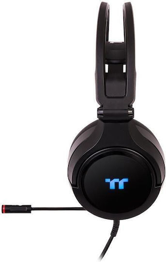 Thermaltake RIING Pro Over Ear Gaming Headset cu conexiune USB Negru