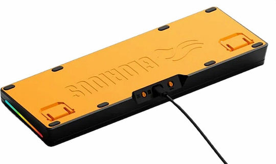Glorious PC Gaming Race GMMK 3 Gaming Mechanical Keyboard with Glorious Fox switches and RGB lighting (English US)