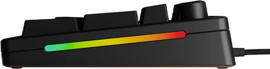 Glorious PC Gaming Race GMMK 3 Gaming Mechanical Keyboard with Glorious Fox switches and RGB lighting (English US)