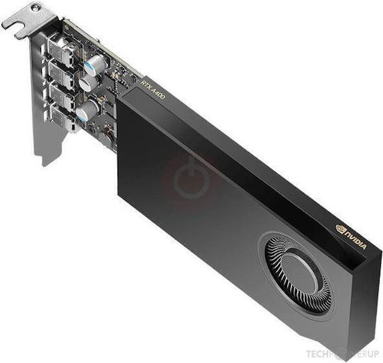 NVidia RTX A400 4GB GDDR6 Bulk Κάρτα Γραφικών