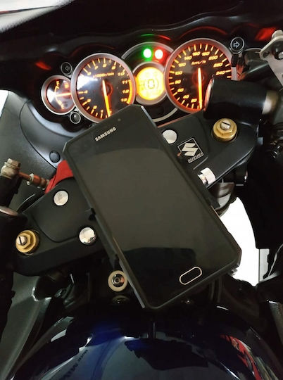 Μπαράκι Στήριξης Smartphone / Gps Για Suzuki Gsxr 1300 Hayabusa 2008-2020