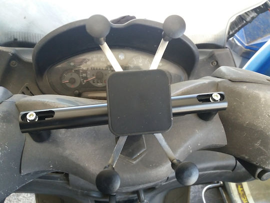 Μπαράκι Στήριξης Smartphone / Gps Για Piaggio X8 / Evo 2004-2008