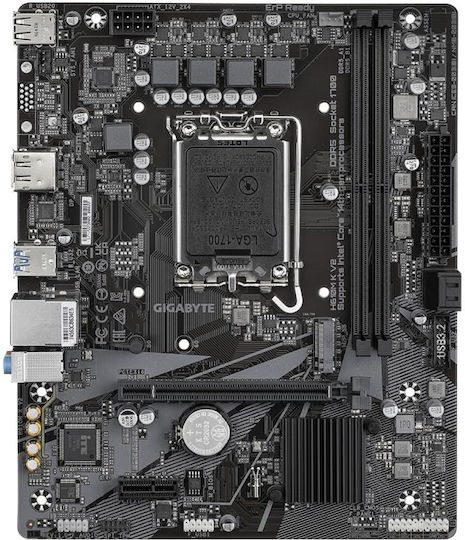Gigabyte H610M K V2 rev. 1.0 Motherboard ATX with Intel 1700 Socket