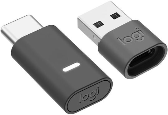Logitech Zone Wireless 2 (UC) On Ear Multimedia Ακουστικά με μικρόφωνο και σύνδεση Bluetooth / USB-C
