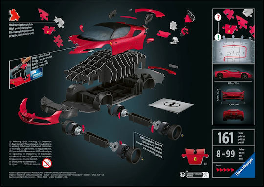 Ravensburger 3d Puzzle Ferrari Sf90 Stradale 108p 10311576