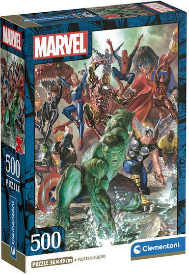 The Avengers Puzzle 2D 500Stk.