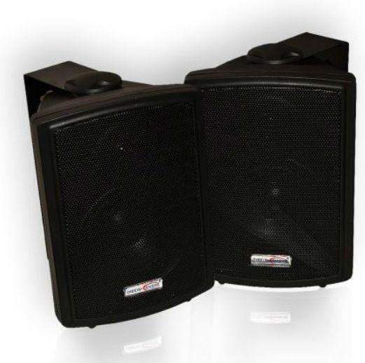 Dibeisi DBS 100W Ζεύγος Παθητικών Ηχείων PA 100W με Woofer 3.5" 14.5x11x20.5εκ. σε Черен Χρώμα
