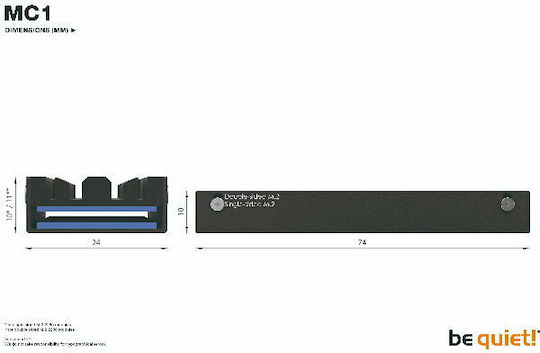 Be Quiet M.2 SSD Cooling Black