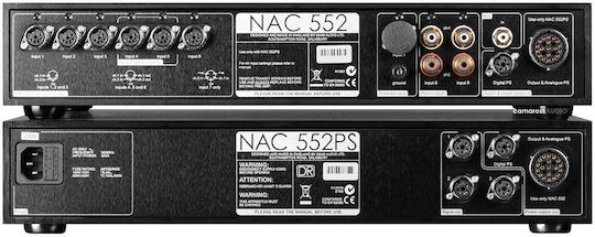 Naim NAC 552 Προενισχυτής Hi-Fi Stereo Μαύρος