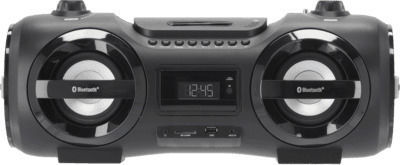 Reflexion Преносима Аудиосистема с CD Радио Bluetooth USB Черен