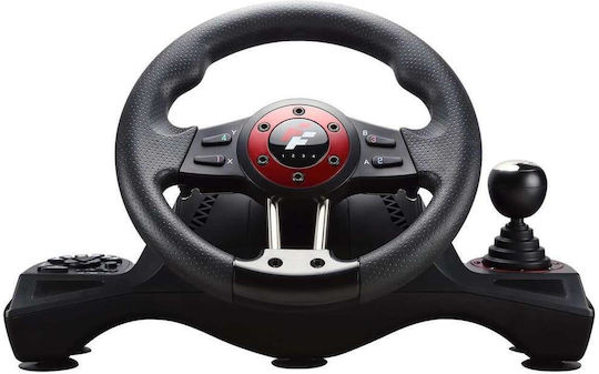 FlashFire Force Wheel Τιμονιέρα με Μοχλό Ταχυτήτων και Πετάλια για PC / PS3 / PS4 / XBOX One με 270° Περιστροφής
