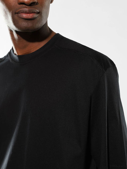 Short Sleeve Blouse Black