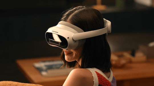 Pico Technology Pico 4 Ultra Eigenständig VR-Headset 256GB für Mobilgeräte mit Gamepad