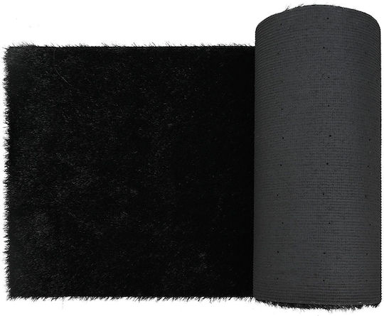 1x10m und Höhe des Flors 40mm in Schwarz Farbe 1Stück