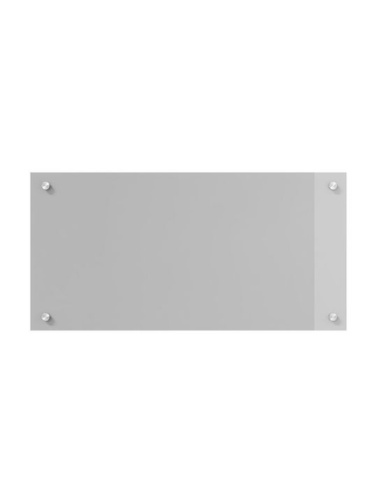 vidaXL Weihnachtlich Glas Glas Gray L80xB40cm.