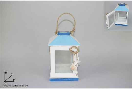 Due esse Felinar Lemn Albastru 11x18buc 1buc