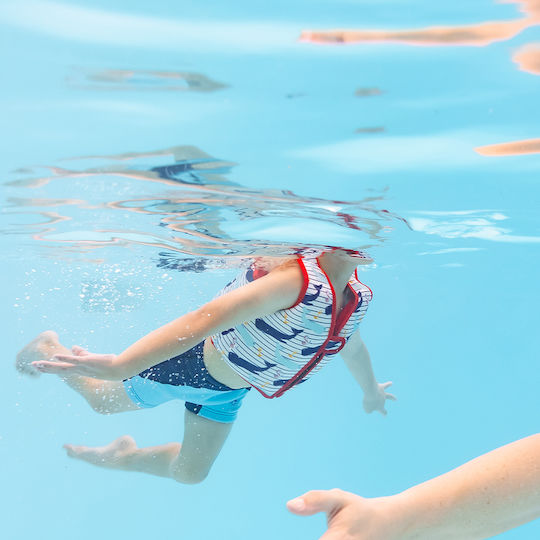 Splash About Kinder-Schwimmweste Neopren Hellblau Splash