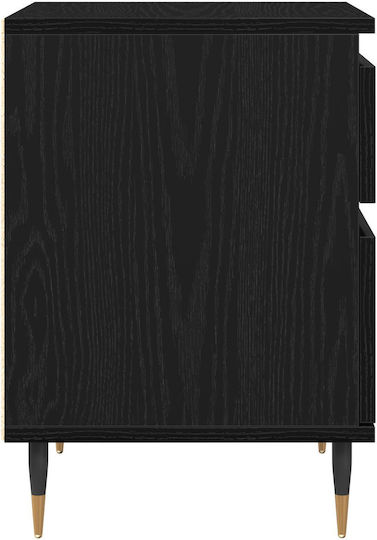 Комод Дървен Black oak 40x35x50см
